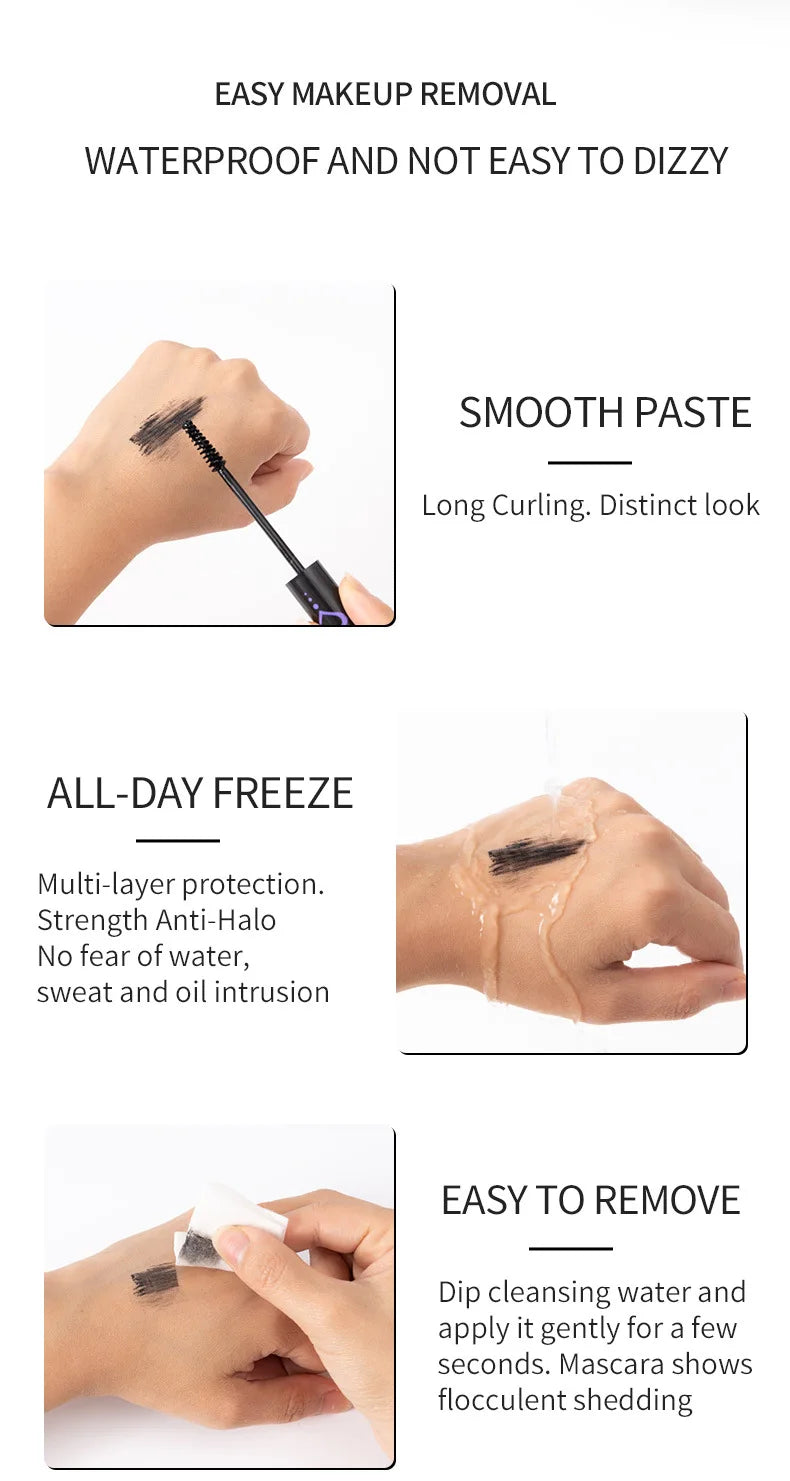 Mascara Waterproof Longue Tenue – Formule Squalane Végétal | Cils Volumineux