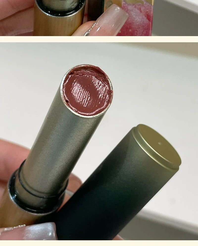 Gloss Jelly Chocolat Brun – Stylo Miroir Nacré Waterproof | Lèvres Hydratées & Brillantes