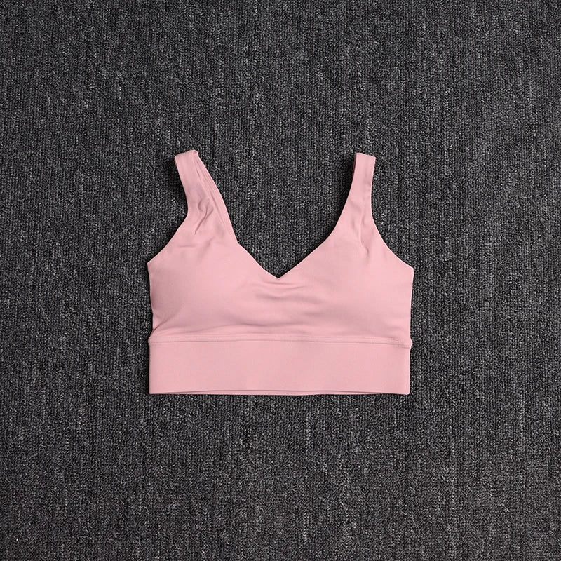 Brassière Sport Femme Dos Nu Sexy – Anti-Choc, Sans Manches | Yoga, Running & Gym | Top Fitness Gainant & Respirant