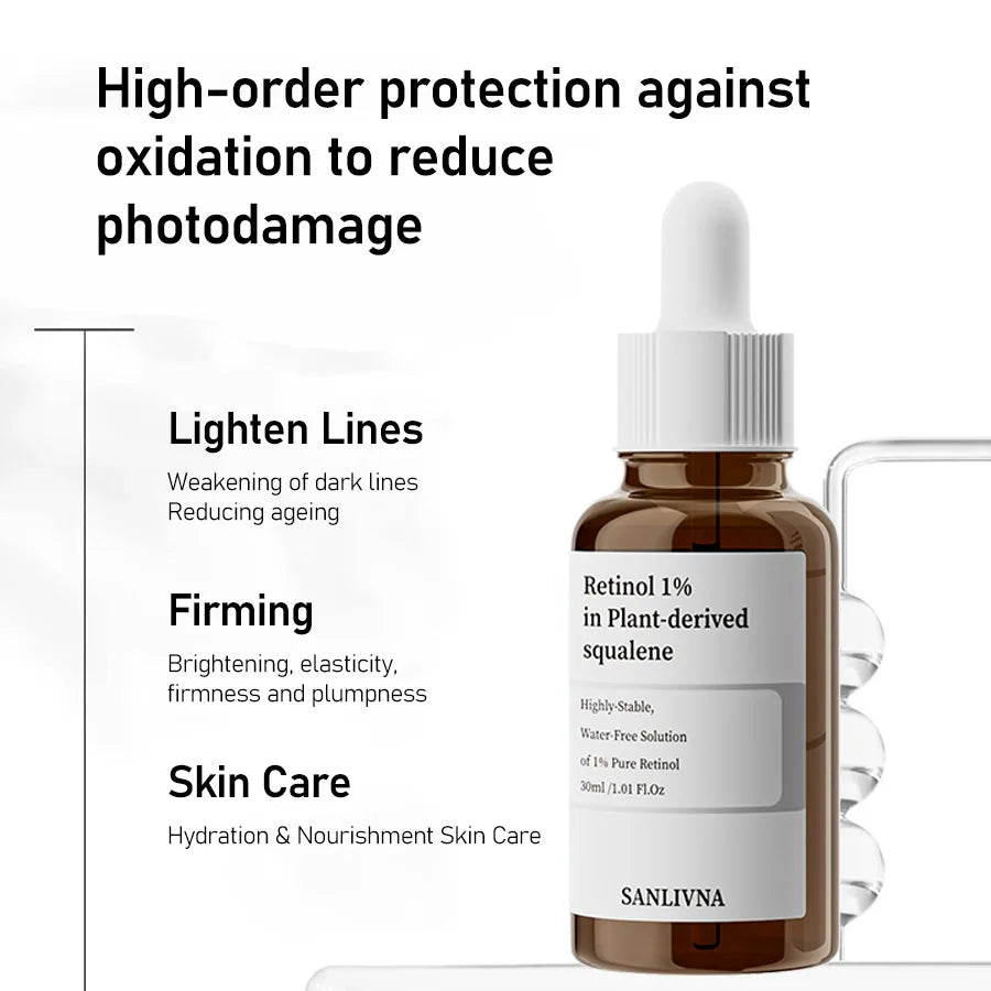Squalan Gesichtsöl-Serum – Anti-Falten, feuchtigkeitsspendend & reparierend | Nährende Skincare-Essenz
