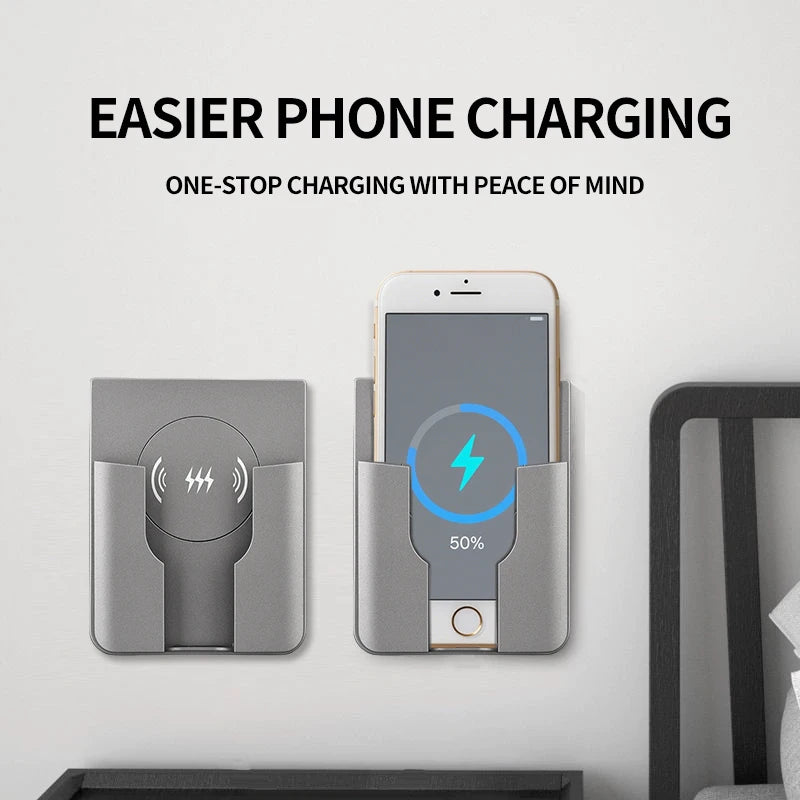 Chargeur Sans Fil Mural Encastré 15W Universel – Qi Charge Rapide AC 110-220V