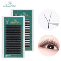Extensions Cils Individuels ANNAFRIS Korean PBT 8-25mm – Matte Naturel Faux Vison | Fournitures Lashes Professionnel