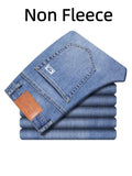 Jean Homme Loose Straight Leg Rétro Lavé Élastique Casual Toutes Saisons Polyvalent Confortable Intemporel Élégant – Jean Loose Premium Straight Leg Rétro | Mode Homme Denim Premium Polyvalent