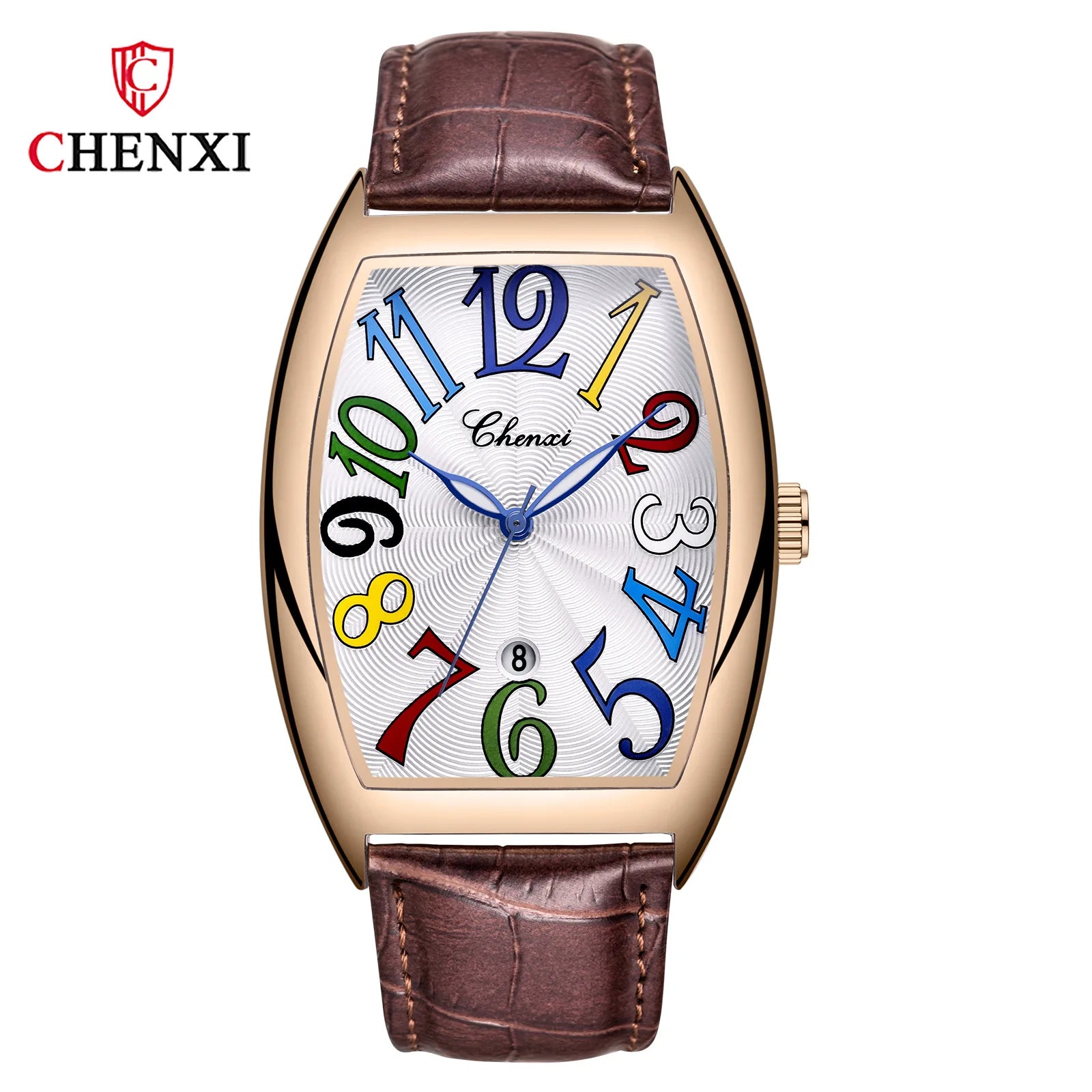 Montre Homme Bracelet Cuir Luxe Fashion Lumineux Quartz Calendrier Étanche Élégante Intemporelle | Montre Homme Cuir Luxe Fashion Lumineux Premium