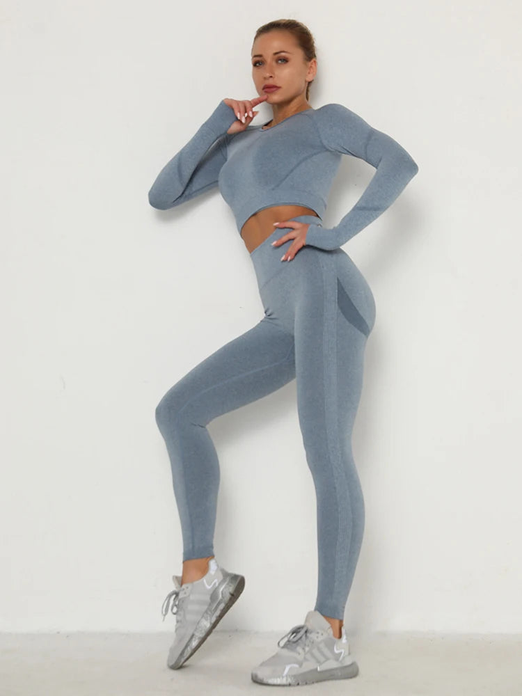 Legging Sans Coutures Taille Haute Push-Up Femme – Gainant, Sexy & Confortable | Gym, Fitness & Sport