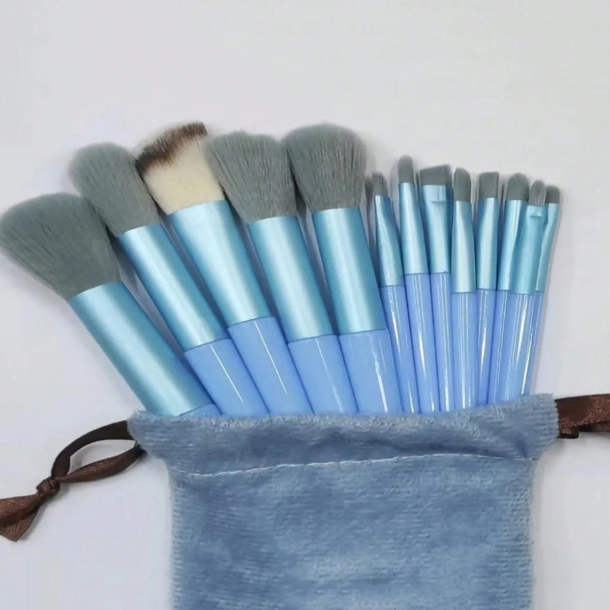 Set Pinceaux Maquillage Professionnel – Fond de Teint, Poudre, Fard à Paupières & Kabuki | Ultra-Doux & Précis