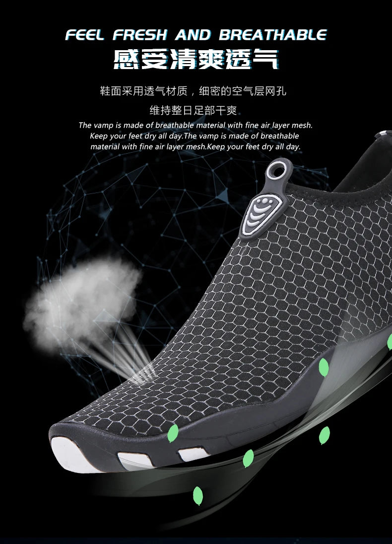 Chaussures Aquatiques Unisexe Grande Taille – Pieds Nus, Plage & Piscine | Yoga, Fitness & Natation | Tailles 35-46