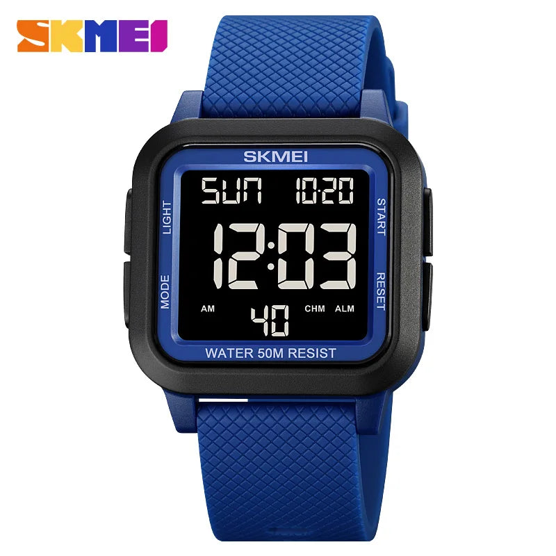 Montre Homme SKMEI 1894 Militaire Sport Luxe – LED Digital Électronique Étanche Reloj
