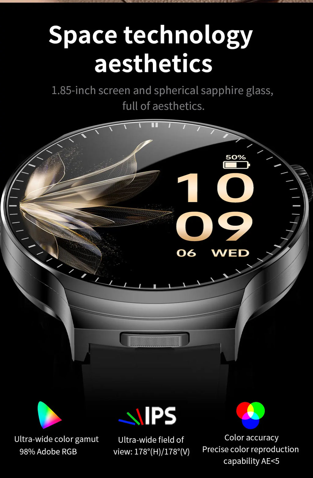 Smartwatch 2-en-1 + Écouteurs TWS Bluetooth – Écran HD 1.85" IP67 Étanche | 100+ Sports | Appels & Suivi Fitness