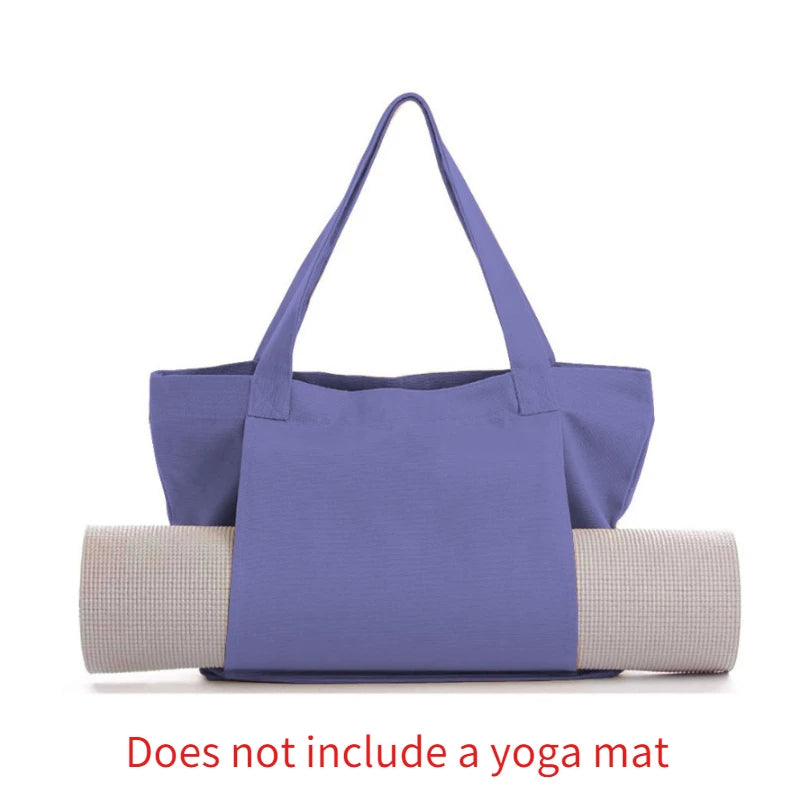 Yoga-Tasche Canvas Große Kapazität – Tragbar Fitness Pilates Outdoor Übung