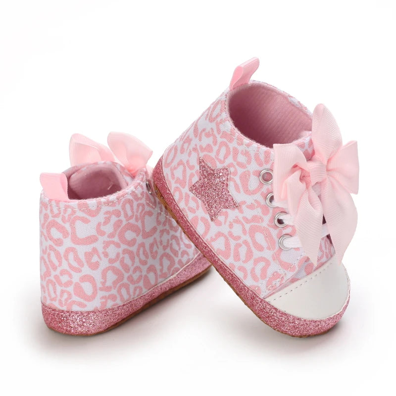 Chaussures Bébé Fille Rose Semelle Souple – Ballerines Légères Confortables Premiers Pas Casual
