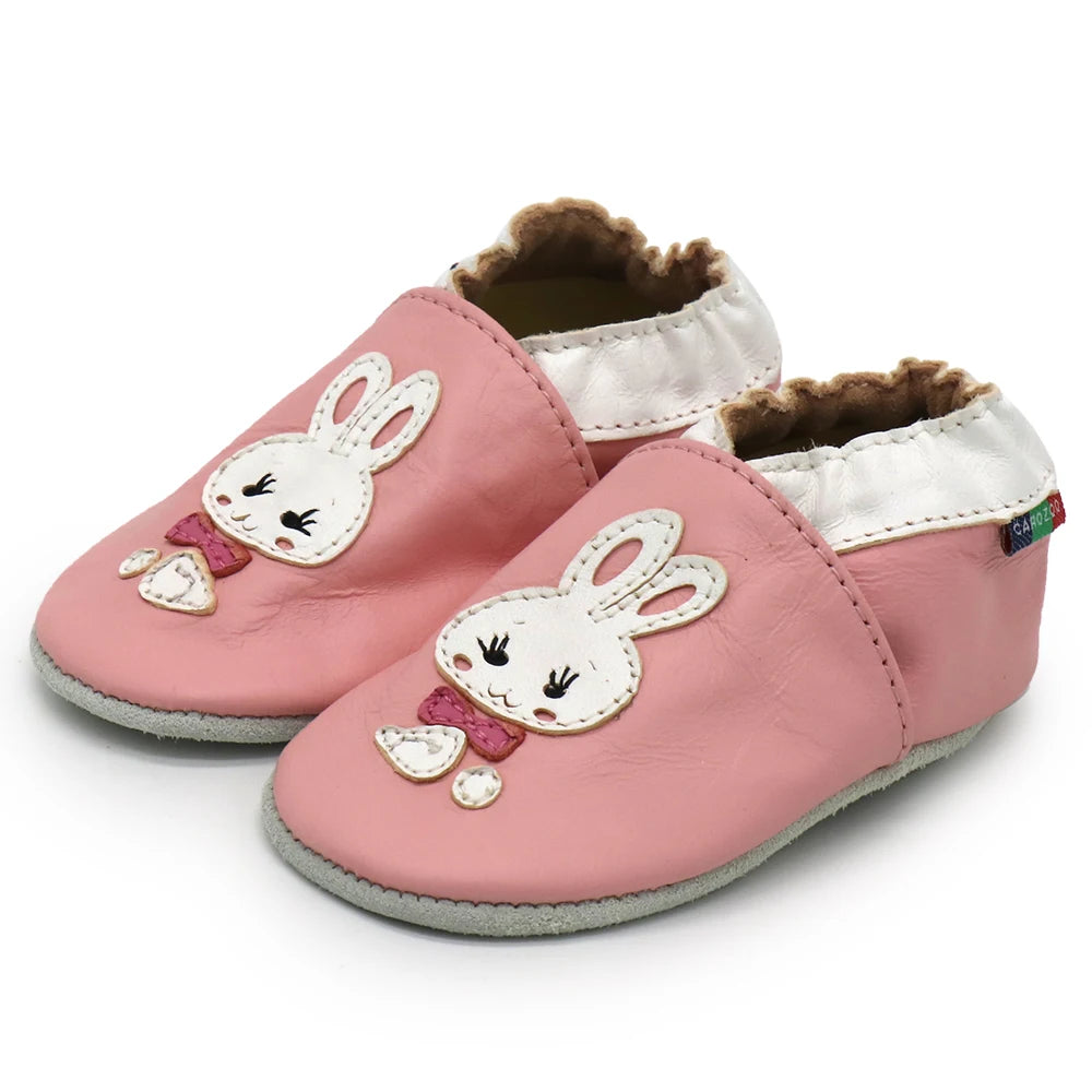 Chaussures Bébé Cuir Mouton Souple Antidérapantes – Premiers Pas Unisexe 0-24 Mois Carozoo