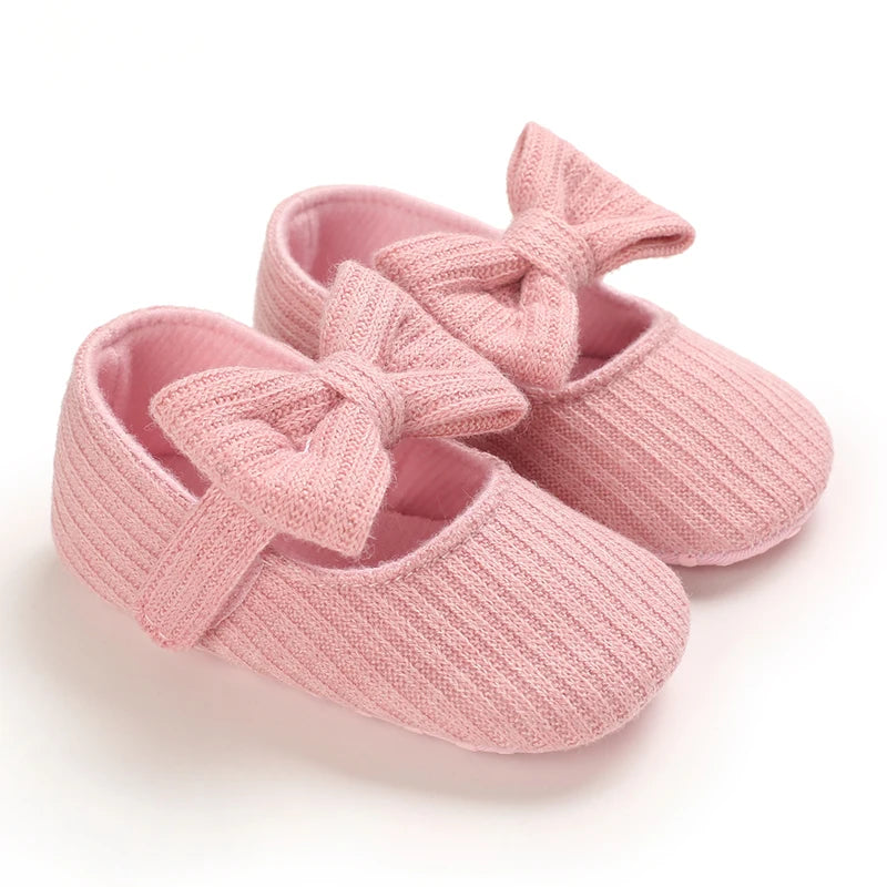 Chaussures Bébé Fille Rose Semelle Souple – Ballerines Légères Confortables Premiers Pas Casual