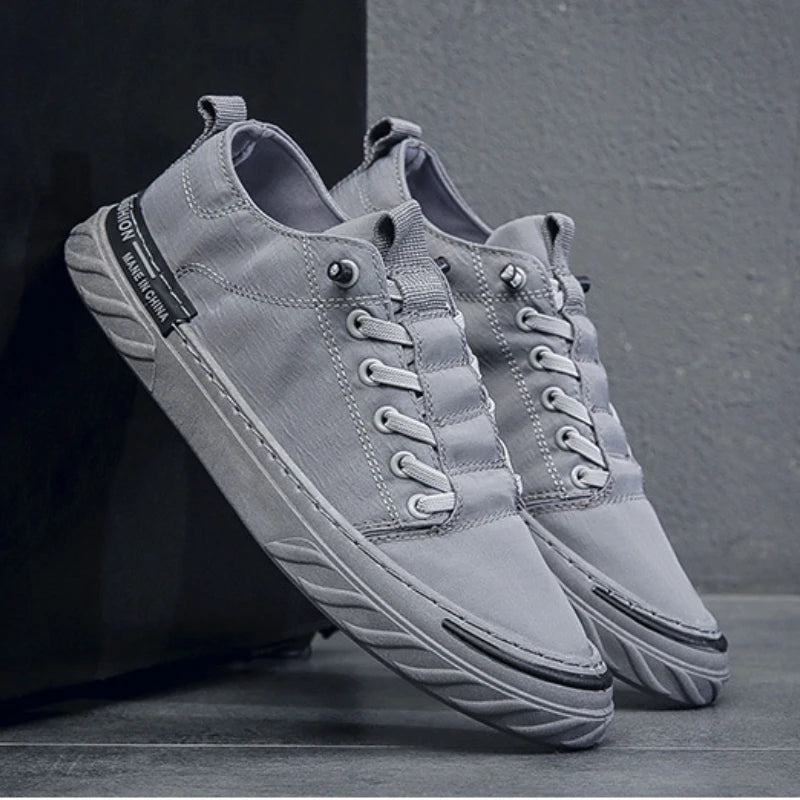 Chaussures Canvas Old Beijing Ice Silk Homme 2024 – Respirantes Casual Tendance Board Shoes