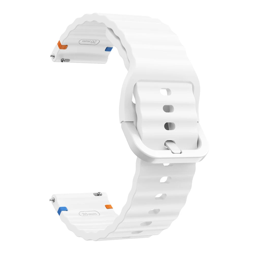 Bracelet Silicone 22mm Xiaomi Watch 2 Pro S4 S3 S2 S1 Active Mi Watch Color 2 – Vague Sport