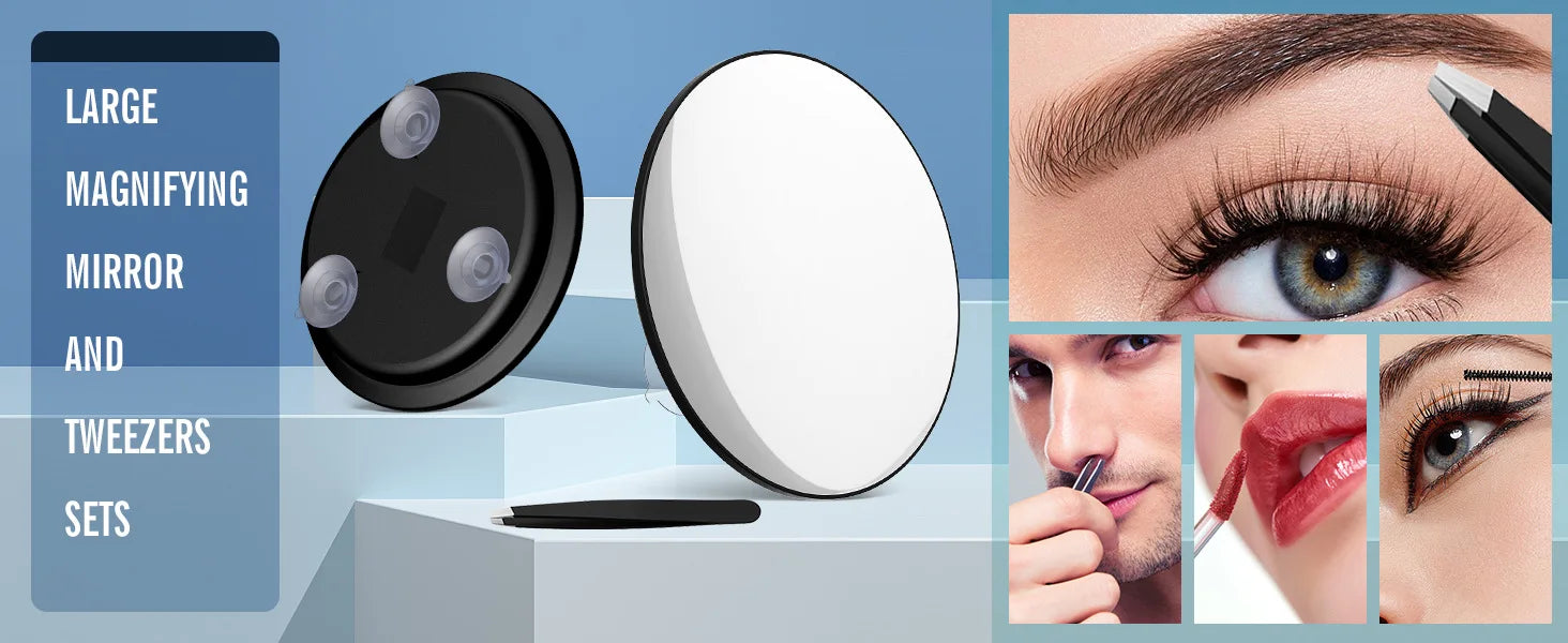 Miroir Grossissant Portable Maquillage 10x/20x/30x – Précision Professionnelle | Maison & Voyage | Outil Beauté
