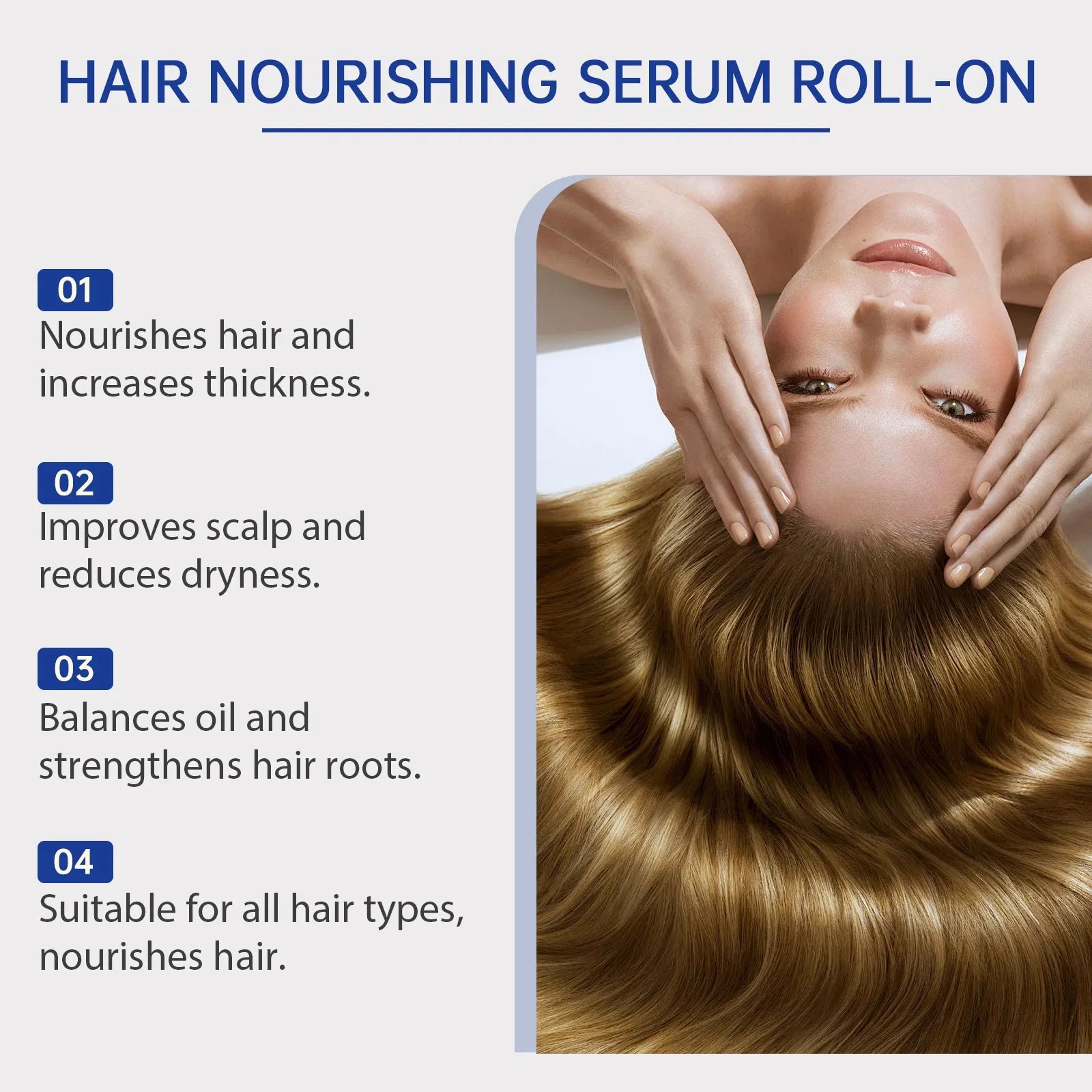 Roller Essence Romarin - Croissance Capillaire & Santé du Cuir Chevelu