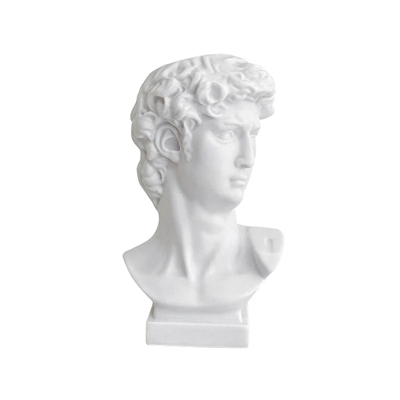Pot à Pinceaux Statue de David – Organisateur Bureau Décoratif | Rangement Pinceaux Maquillage Maison Original