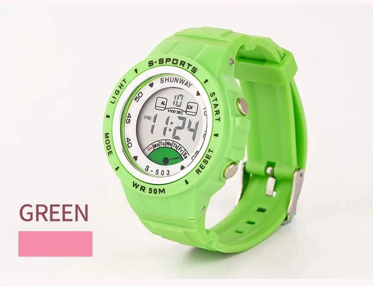 Montre Enfant UTHAI CE02 Quartz Colorée – Fille Garçon Étanche 50M Sport Student