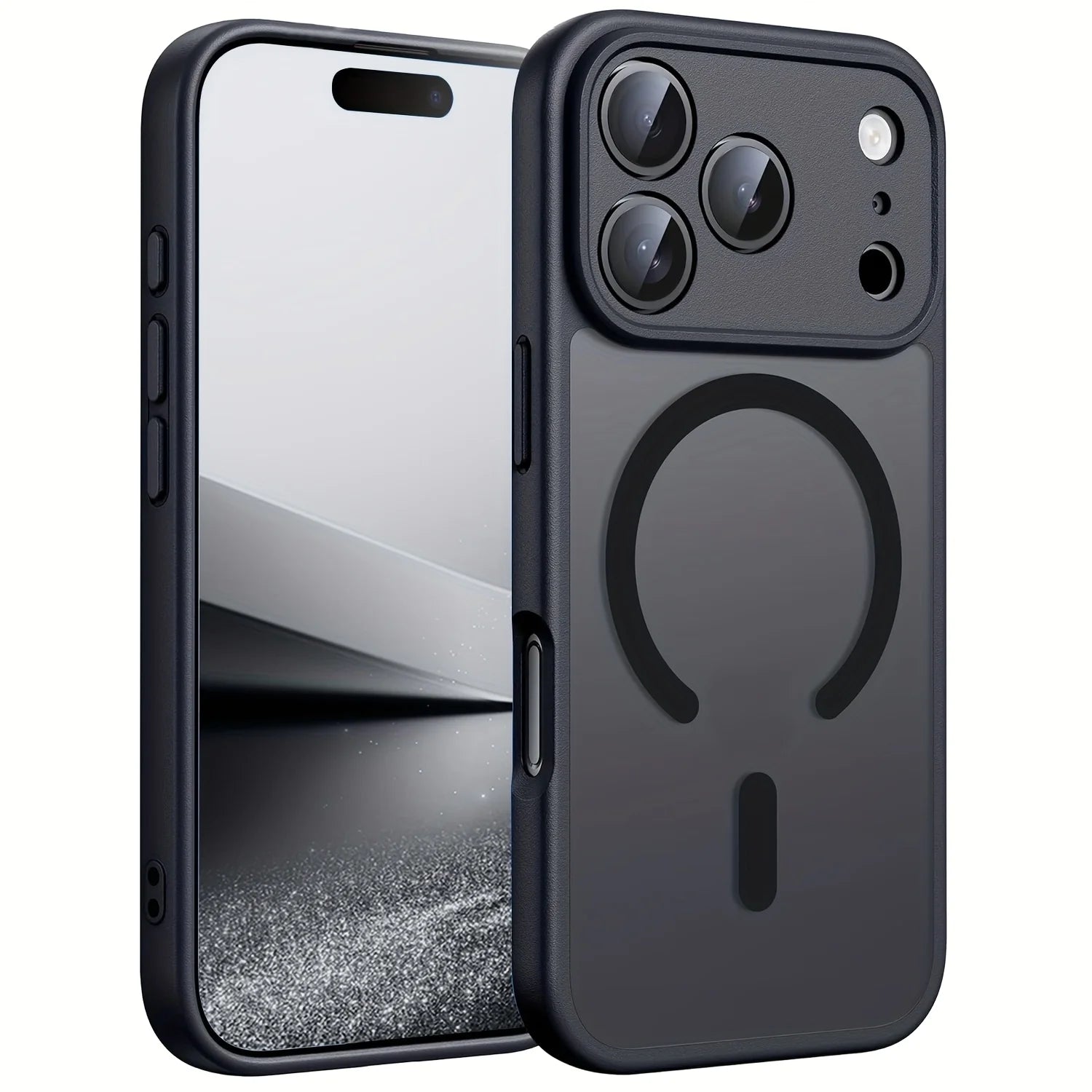 Coque Matte Translucide Magnétique Magsafe – iPhone 17 Air 16 16e 15 14 13 12 11 Pro Max
