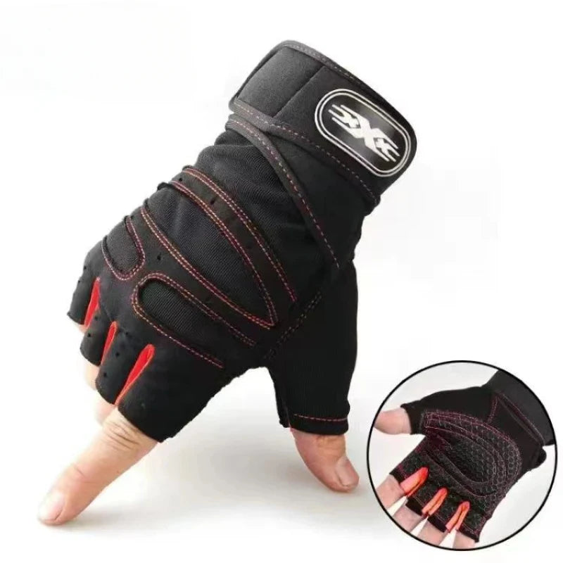 Gants Sport Unisexe Anti-Choc & Anti-Glisse – Protection Poignets | Cyclisme, Randonnée, Musculation & Fitness | Homme & Femme