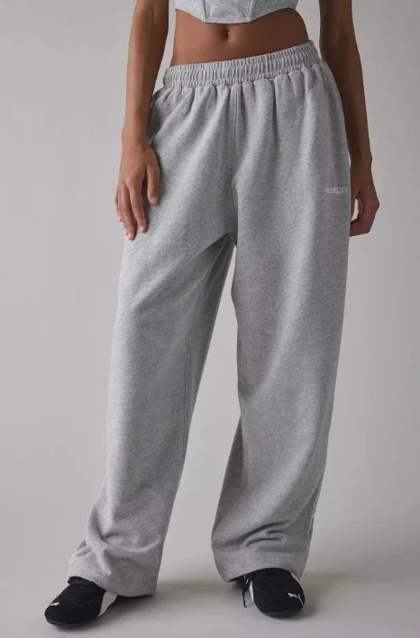 Damenhose Weite Streifen Retro Amerikanisch Baggy Jogger – Gerader Schnitt Casual Streetwear | Frühling Herbst