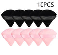 Éponges Triangle Puff Maquillage – Lot 10 Pcs | Blender Poudre & Fond de Teint