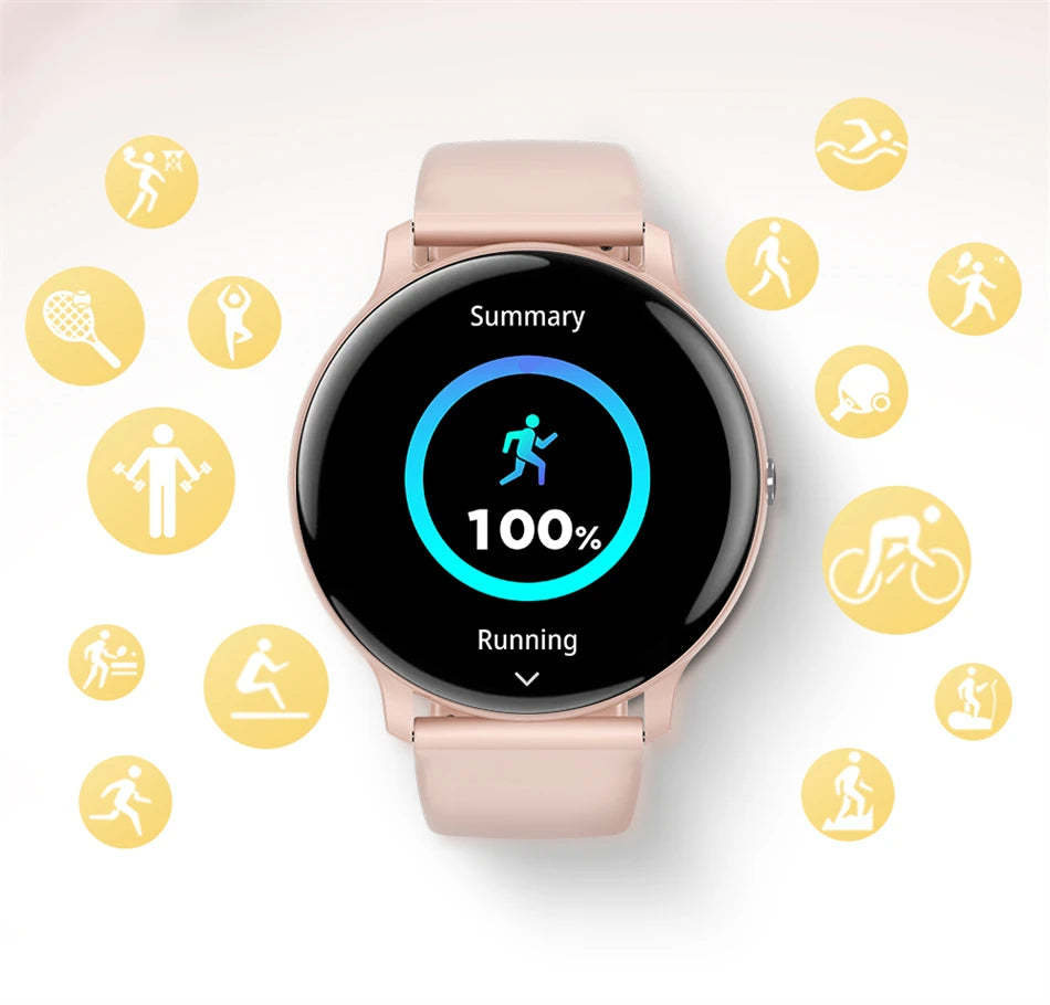 Smartwatch Unisexe 1.39" Appels Messages Sport Calories Météo Cadran DIY Personnalisable Homme Femme Étanche | Smartwatch Unisexe Multifonction Premium