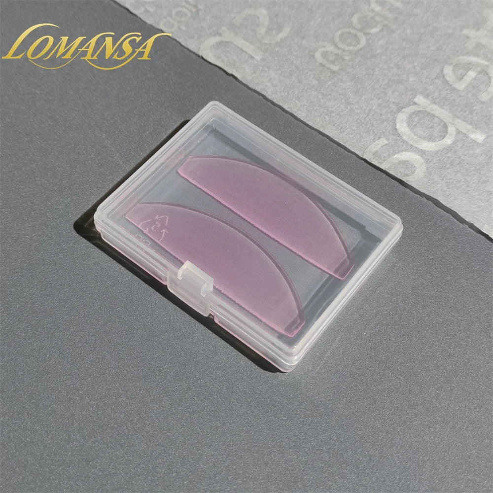 Tiges Silicone Lash Lift Lomansa Korea – 1 Paire Réutilisable | Boucleurs Cils Permanente & Pads Adoucissants