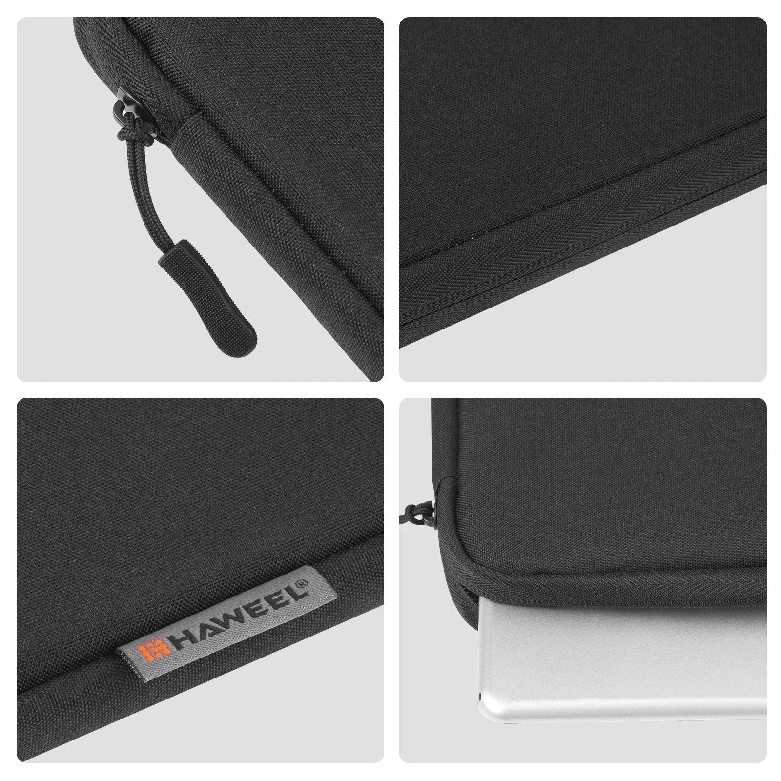 Sacoche Ordinateur Portable 13 15 16 Pouces – Housse Tablette Zippée Mallette Bureau
