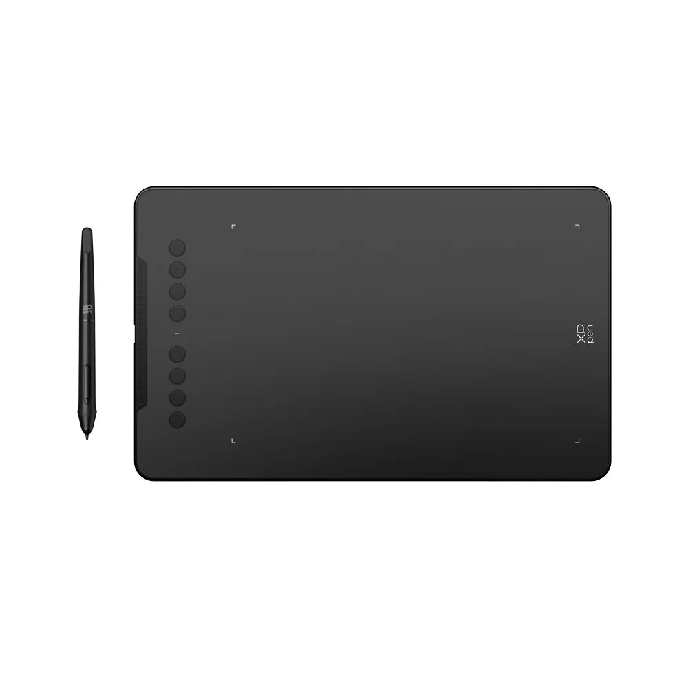 XPPen Deco 01 V3 Tablette Graphique 10x6'' – Dessin, Visioconférence & E-Learning | Compatible PC & Mac