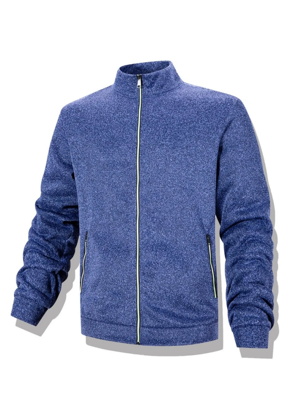 Veste Sweat Homme Zippée Intégrale Col Montant Coupe-Vent Chaud Casual Outdoor Automne Hiver Confortable Élégante Intemporelle – Veste Sweat Premium Zippée Col Montant | Mode Homme Outdoor Automne Hiver Premium