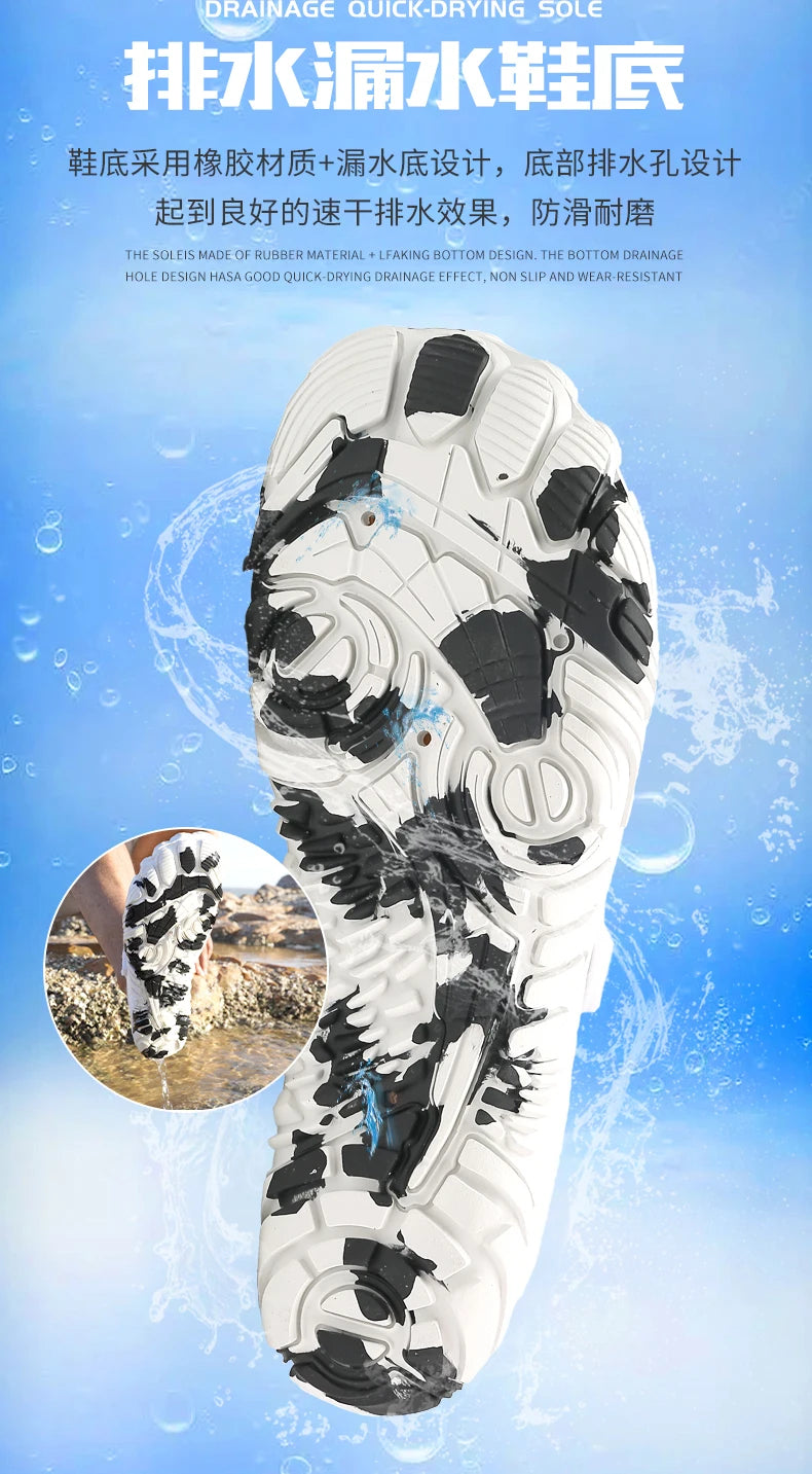 Chaussures Aqua Unisexe Grande Taille 35-46 – Plage, Yoga, Fitness & Squat | Légères & Respirantes | Homme & Femme
