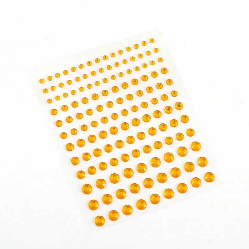 Stickers Strass Visage Jetables – Diamants Acryliques Crystal Larme & Yeux | Maquillage Scène & Festival