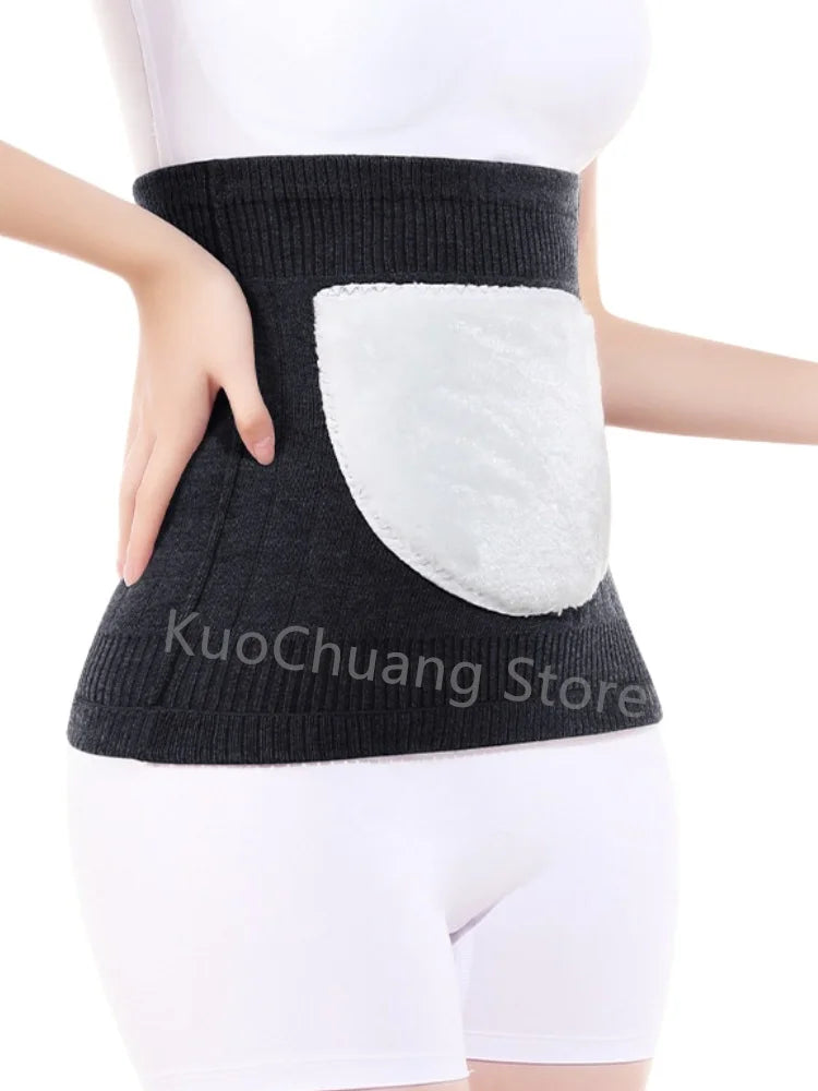 Ceinture Lombaire Chauffante Cachemire & Laine – Maintien Dos & Protection Ventre | Fitness, Sport & Confort Hiver