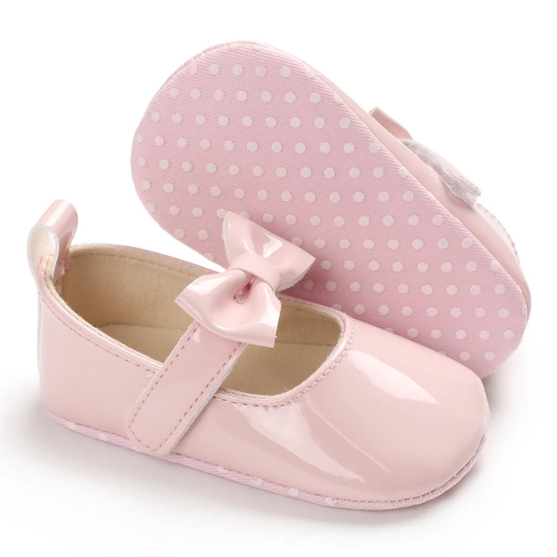 Chaussures Bébé Fille Rose Semelle Souple – Ballerines Légères Confortables Premiers Pas Casual