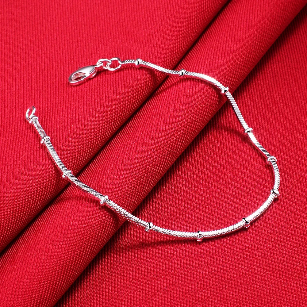Bracelet Chaîne Torsadée Corde Argent 925 4MM – Unisexe Homme & Femme | Bijou Argent Mode & Élégance Intemporelle | Cadeau Premium