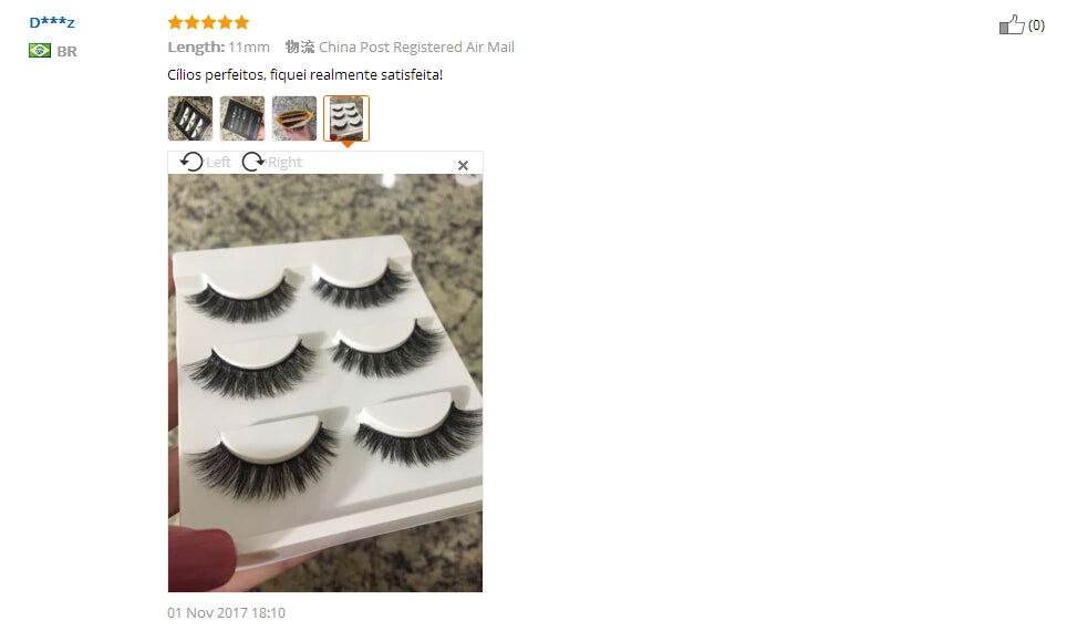 Lot 3 Paires Faux Cils 3D Vison SHIDISHANGPIN – 27 Styles Fluffy Wispy Épais | Cils Faux Faits Main Maquillage Yeux