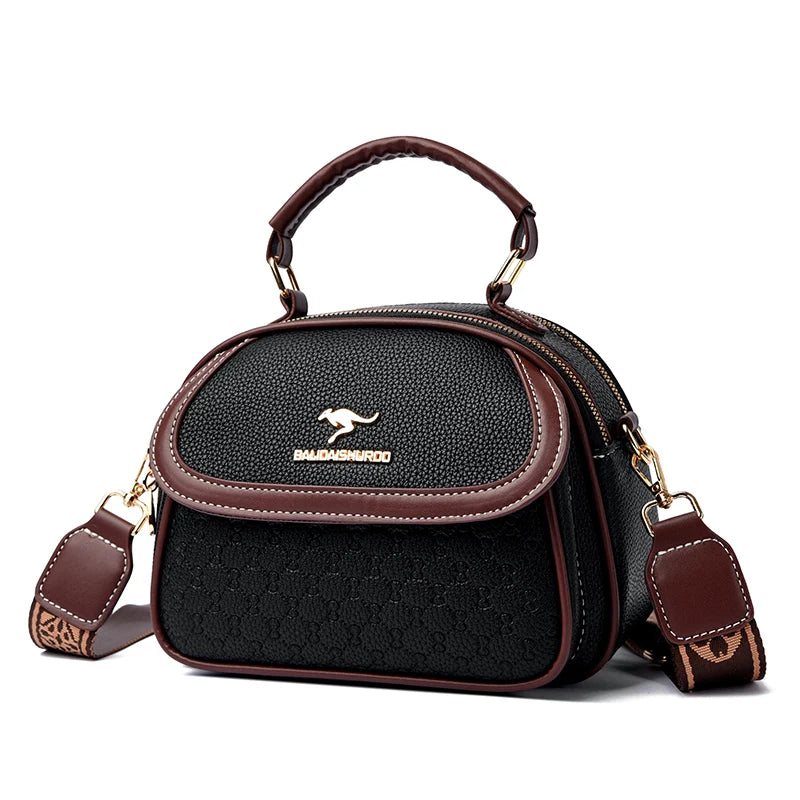 Petit Sac Rond Femme Style Coréen – Sac Épaule Bandoulière Tendance Influenceuse Mode