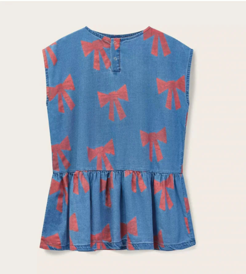 Robe Princesse Fille Été – Robe Enfant Florale Élégante 1-12 Ans Coton Polyester