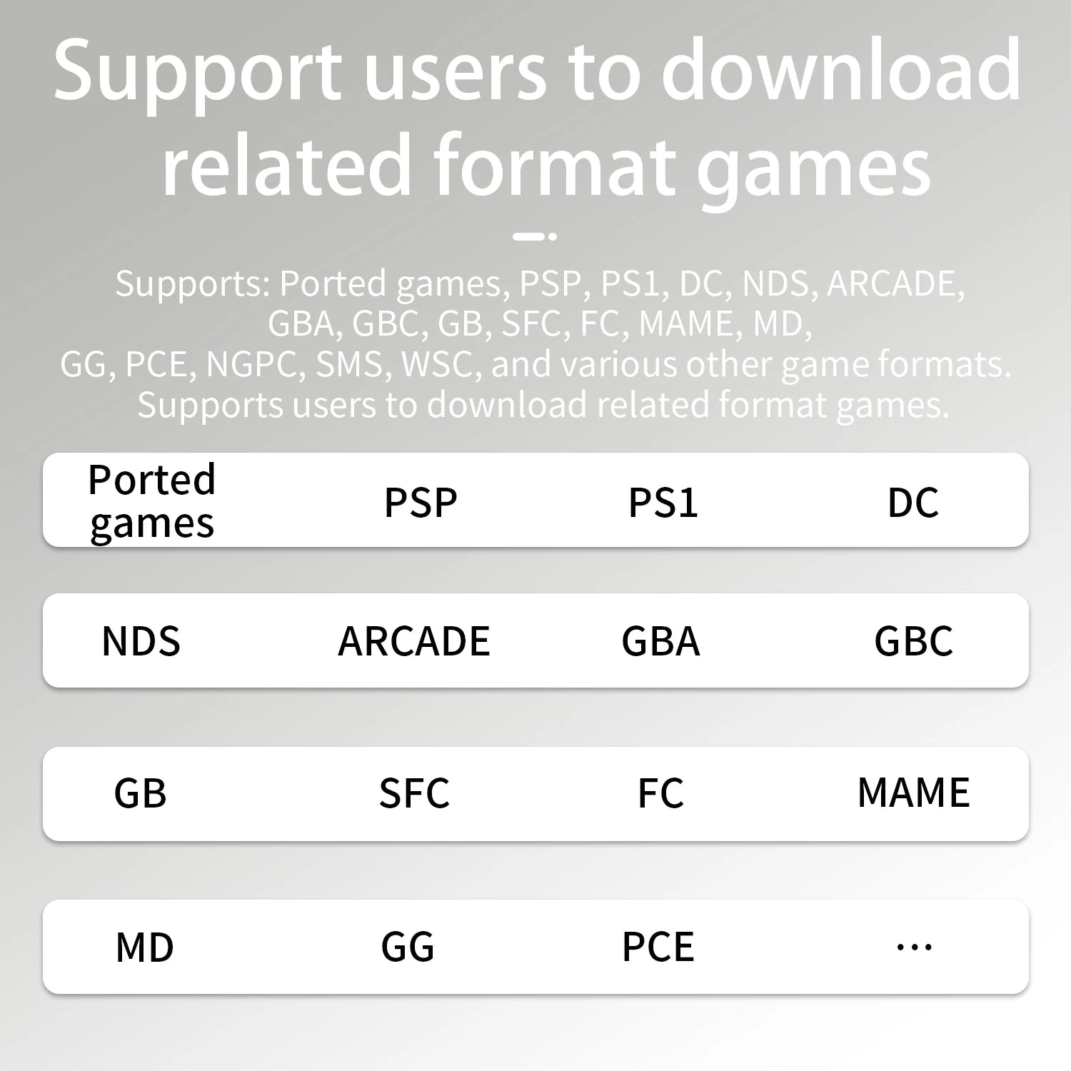 ANBERNIC RG34XX Console de Jeu Portable Rétro – Écran IPS 3.4'' HD | Linux, WiFi, Bluetooth, PSP