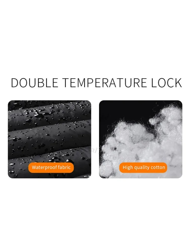 Beheizbare Herrenjacke Winter USB Elektrisch 21 Heizzonen – Selbstbeheizter Mantel Skifahren Schnee Outdoor Steppweste | Herren Premium Tech Mode