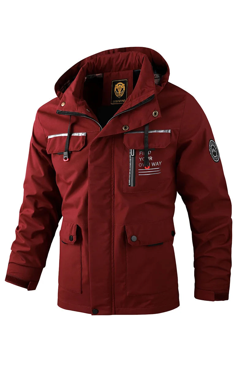 Coupe-Vent Homme Imperméable Softshell Fleece Chaud Épais Capuche Casual Outdoor Hiver Fashion Confortable Performant Intemporel – Coupe-Vent Premium Imperméable Softshell Fleece | Mode Homme Outdoor Hiver Premium