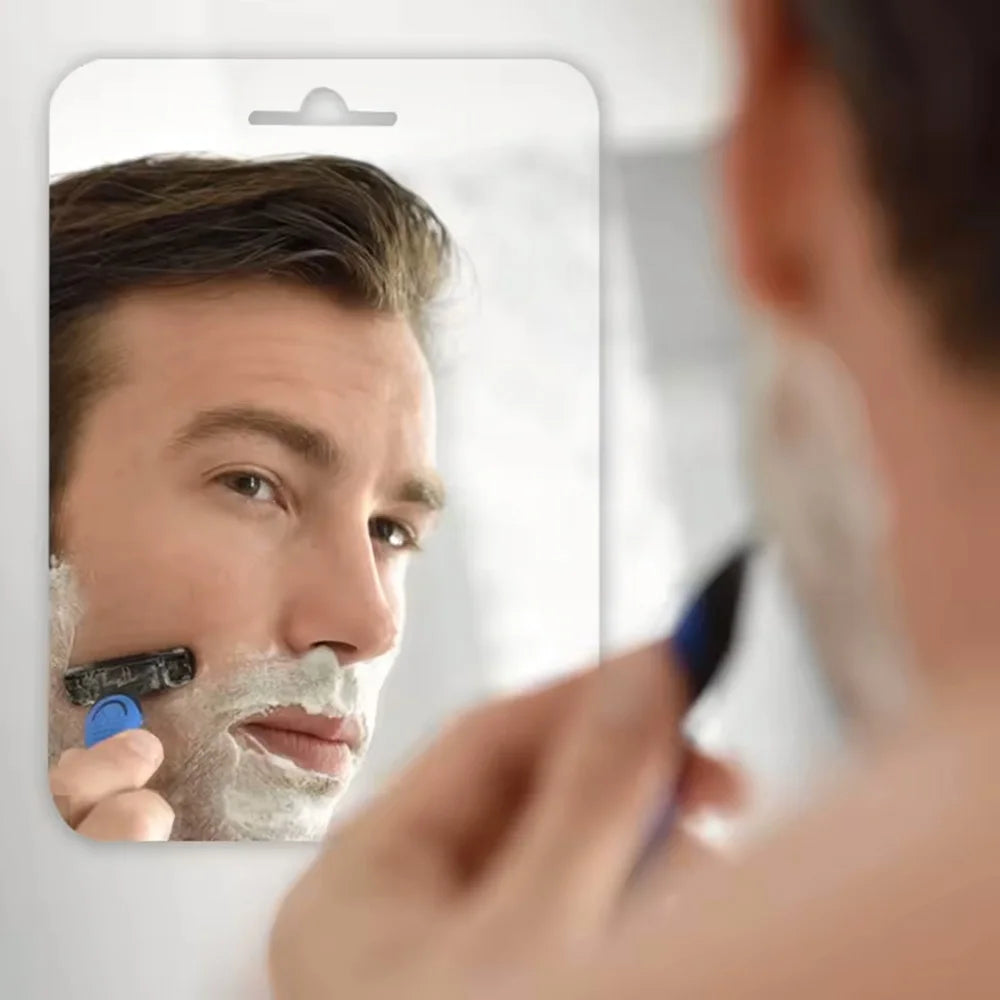 Miroir Anti-Buée Douche – Acrylique | Rasage & Maquillage Salle de Bain & Voyage