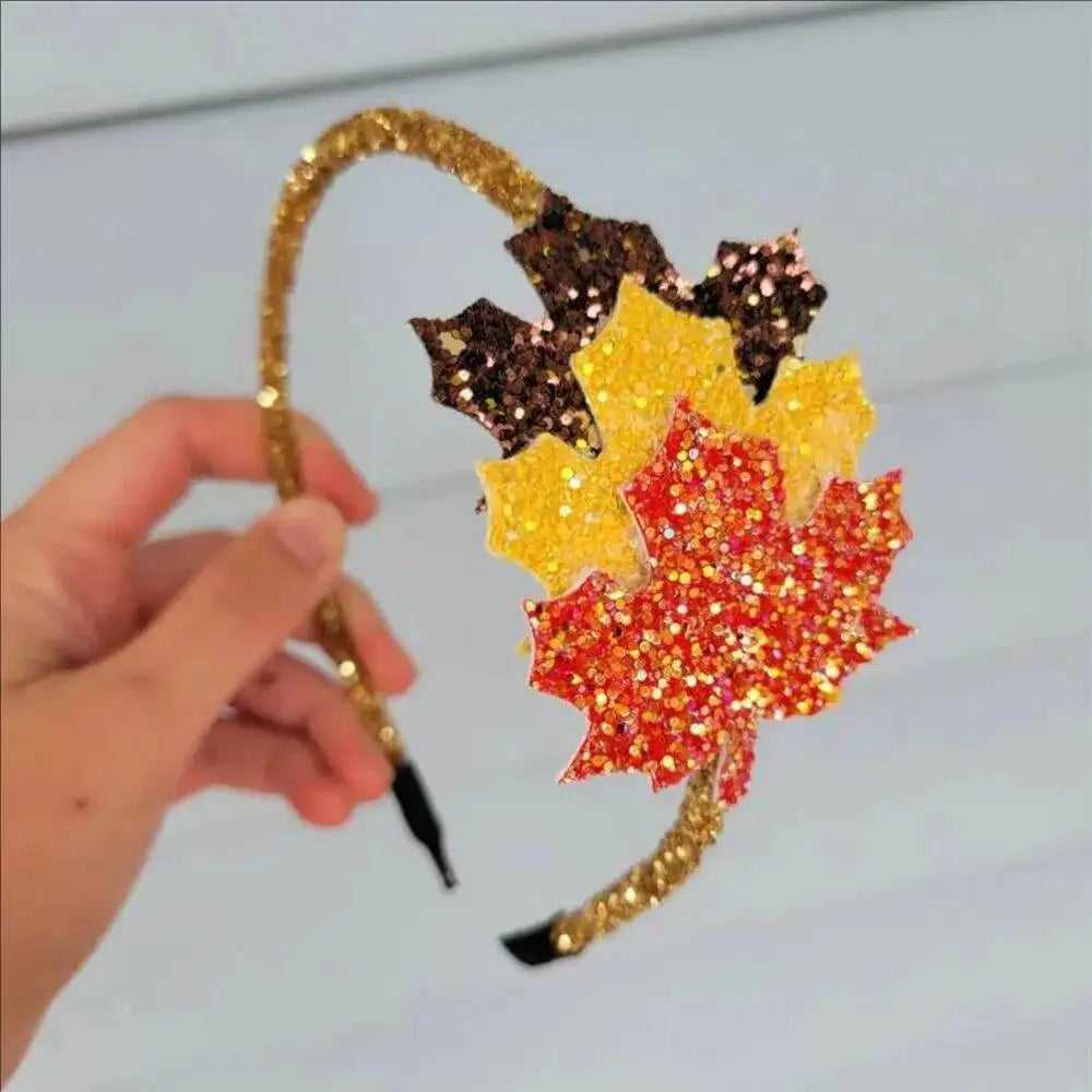 Déguisement Fée des Forêts Fille – Robe Elfe Princesse Feuilles d'Automne avec Ailes Halloween Noël