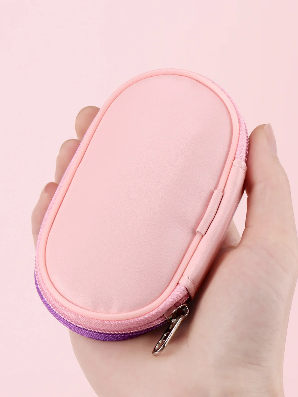Set 10 Mini Pinceaux Maquillage Manche Crystal – Voyage Friendly avec Pochette | Pinceaux Yeux & Fond de Teint Débutantes
