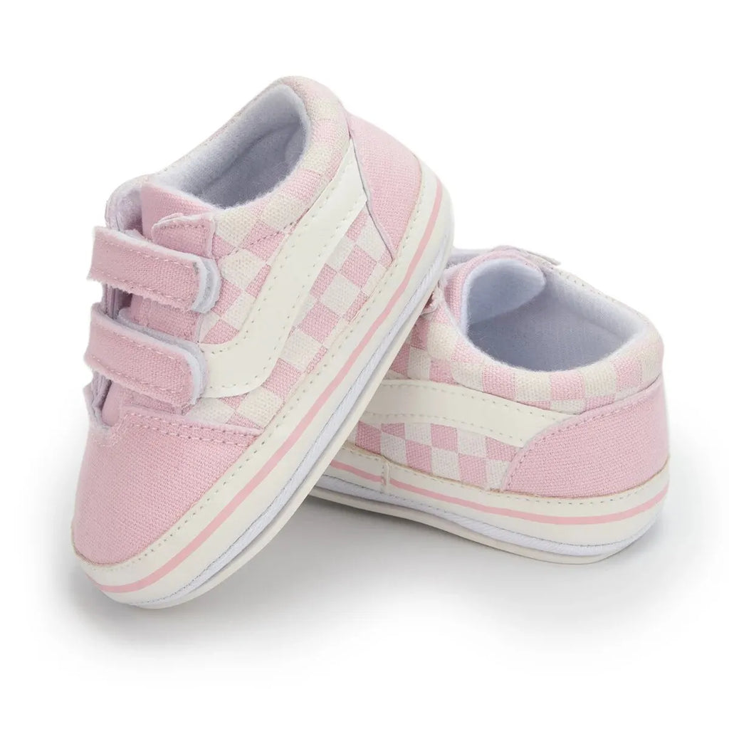 Chaussures Bébé Toile Unisexe Semelle Antidérapante – Sneakers Premiers Pas Garçon Fille Casual