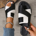 Chaussures PU Waterproof Femme Plage Grande Taille 2025 – Flat Non-Slip Casual Outdoor