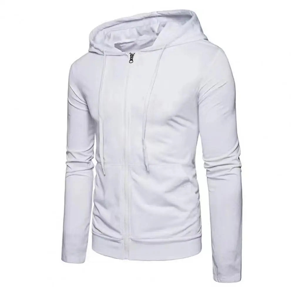 Sweat à Capuche Homme Zippé Slim Fit Manches Longues Casual Automne Fashion Élégant Confortable Intemporel Tendance – Hoodie Zippé Premium Slim Fit Automne | Mode Homme Hoodie Premium Automne