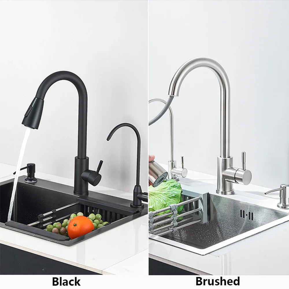 Évier Inox 55x45cm avec Robinet & Distributeur de Savon – Kit Complet Bonde + Panier | Cuisine